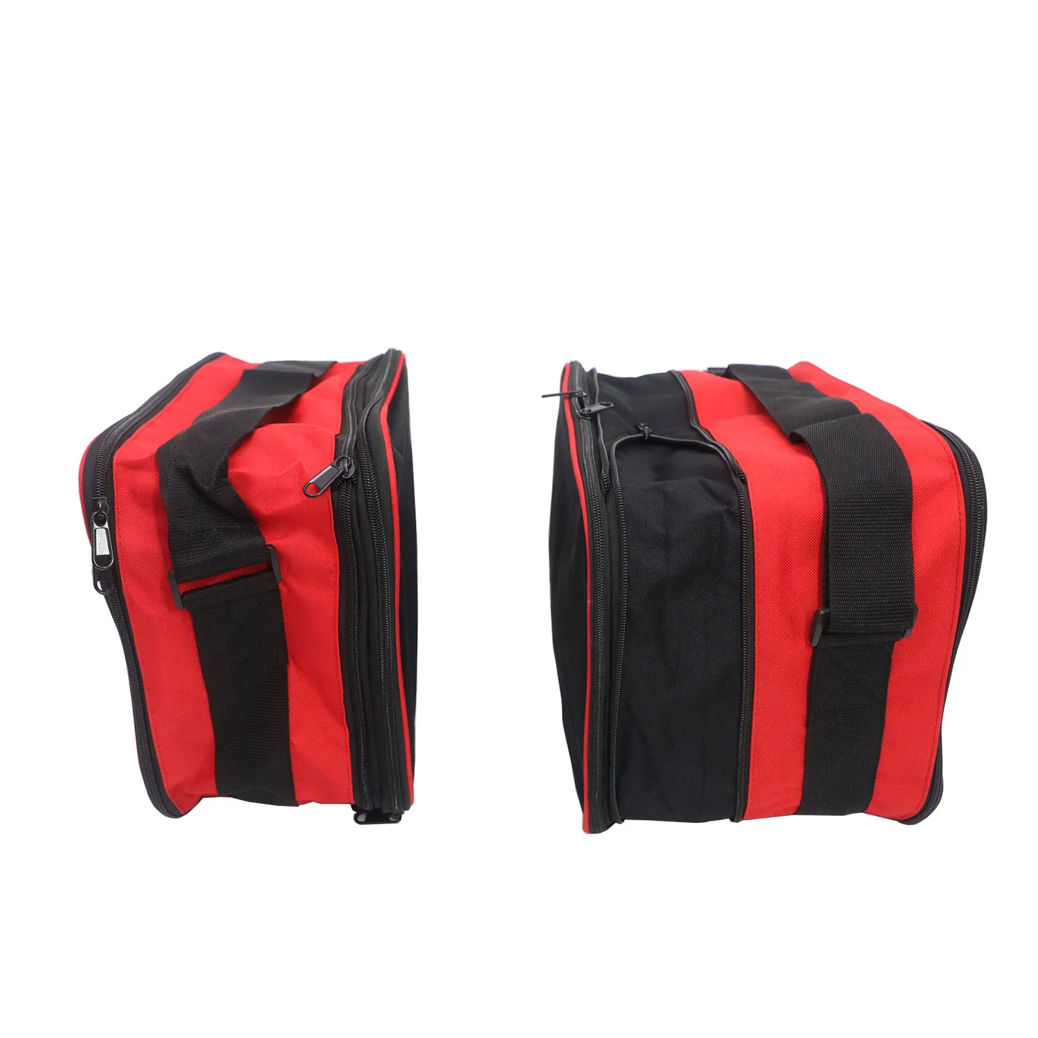 Сумки для багажника внутренние расширяемые черно-красные для BMW R1200RT K1200GT K1300GT R 1200 RT K GT K1600gt R1200R.