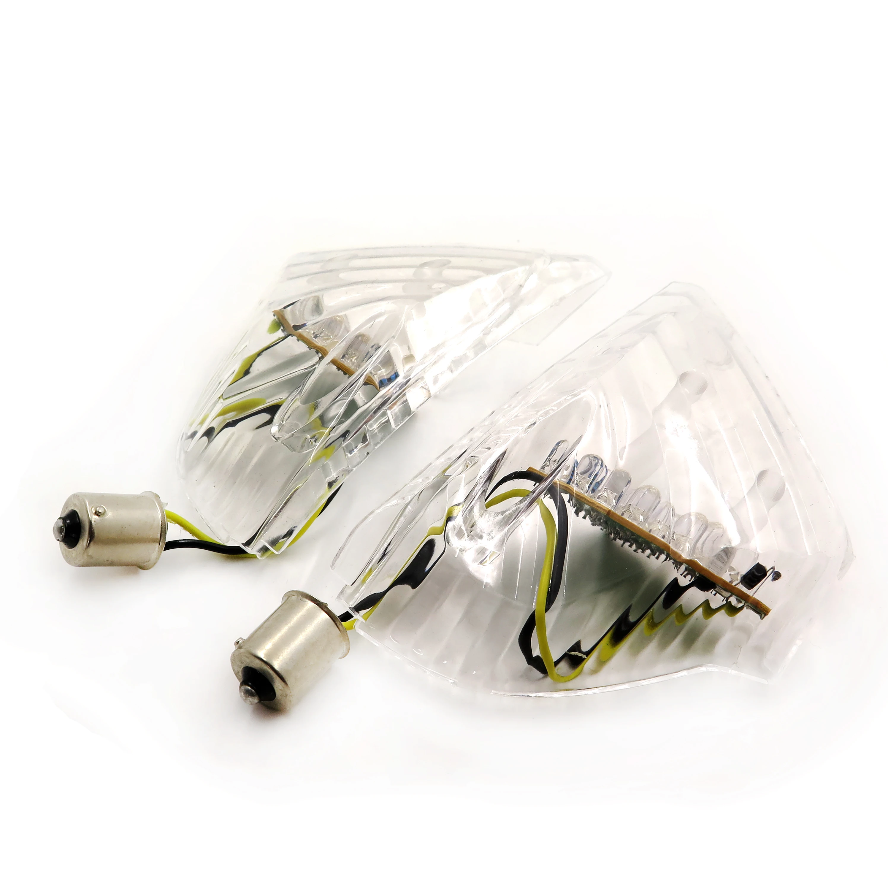 Aftermarket free shipping motorcycle parts Motorcycle CLEAR Led Signal Tail Light Cover For Suzuki Gsx-R 1000 2005 2006 |