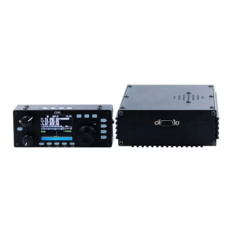 Lusya XIEGU G90 QRP HF любительский радиоприемник 20 Вт SSB/CW/AM/FM 0 5 30 МГц SDR структура со