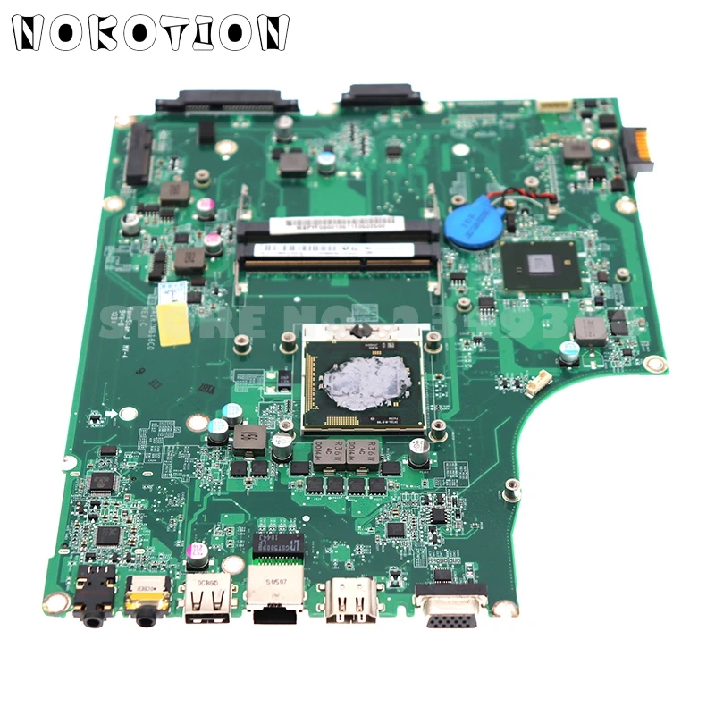 Материнская плата NOKOTION MBPYF06001 для ноутбука ACER aspire 5820 5820T DAZR7MB16C0 HM55 DDR3 | Компьютеры и