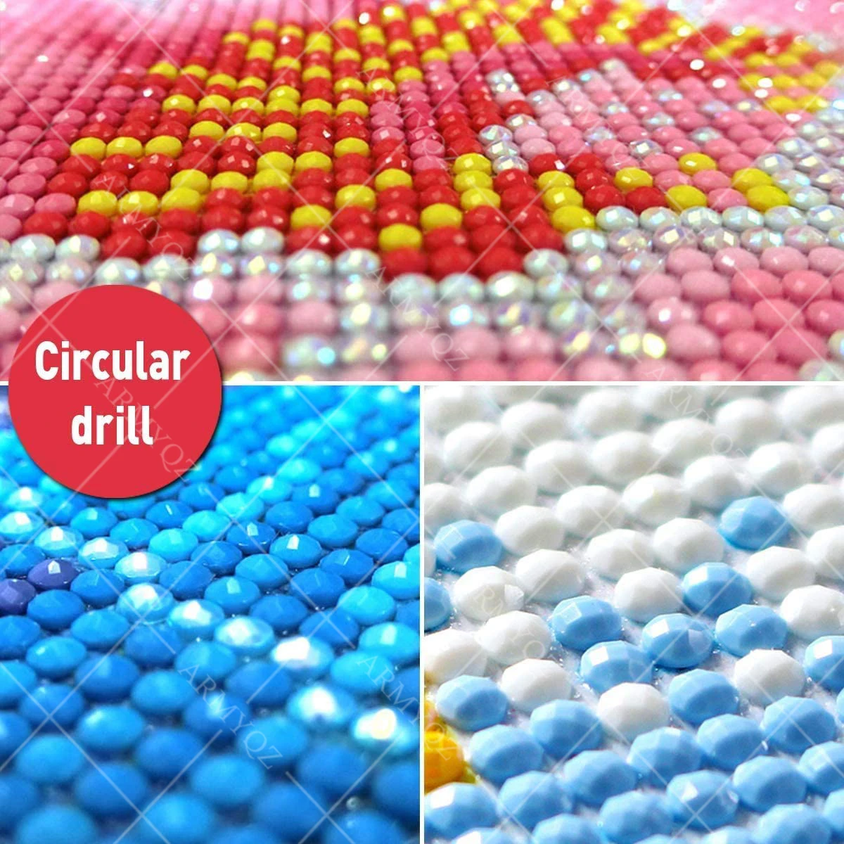 

Wholesale price cartoon 3D Diy diamond painting cross stitch kit full square diamond mosaic pattern gift diamond embroidery