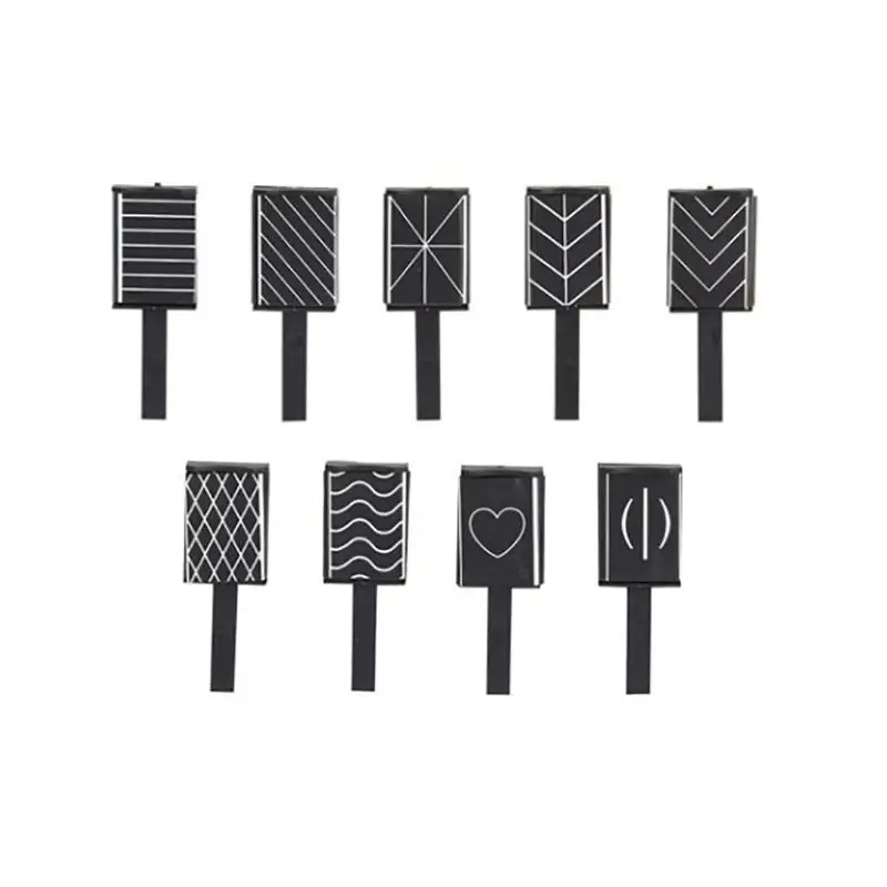 11 шт./компл. магнитная палочка для ногтей инструмент дизайна миксы форма