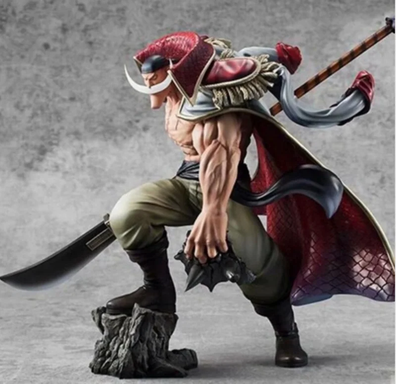 

30 см крутые Аниме Фигурки Коллекционная модель Hero MH четыре императора белые усы Эдвард Ньюгейт экшн-фигурки искусственные игрушки