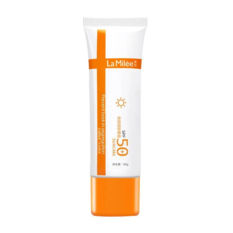 Солнцезащитный крем LAIKOU для лица отбеливающий солнцезащитный SPF 50 +