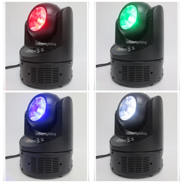 Бесплатная доставка Мини светодиодные дискотеки dmx rgbw 60 Вт Lyre луч новая