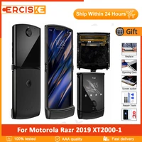 original for motorola razr 2019 lcd display touch screen digitizer assembly replacement with frame for moto razr 2019 xt2000 1