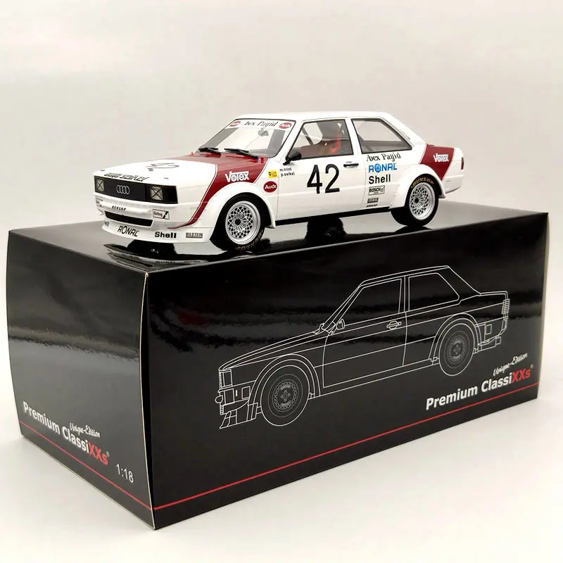 Премиум ClassiXXs 30227 1:18 для A ~~ di 80 B2 Gr2 #42 P.S M. Trint ETCC 1980белые полимерные модели