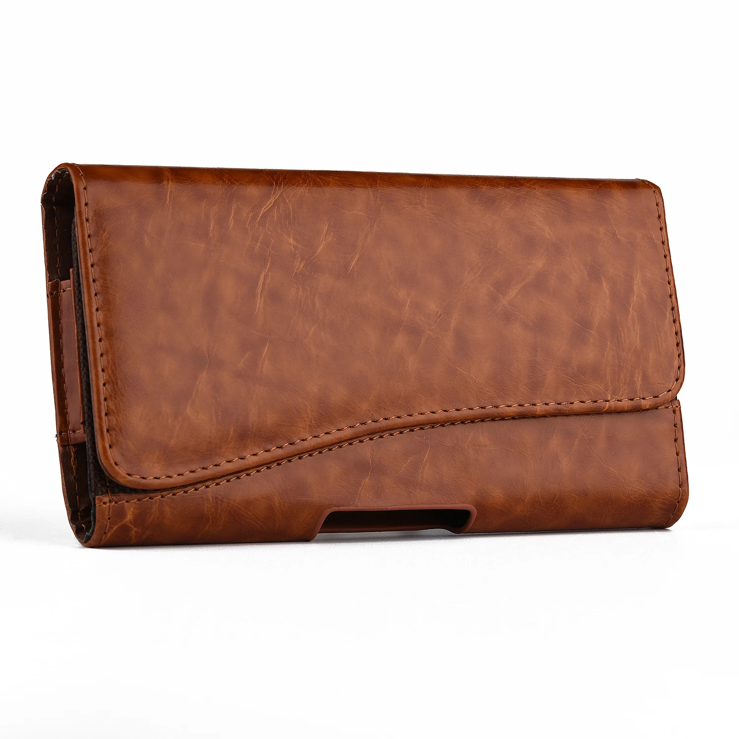 Универсальный чехол-кобура для телефона чехол из искусственной кожи с зажимом