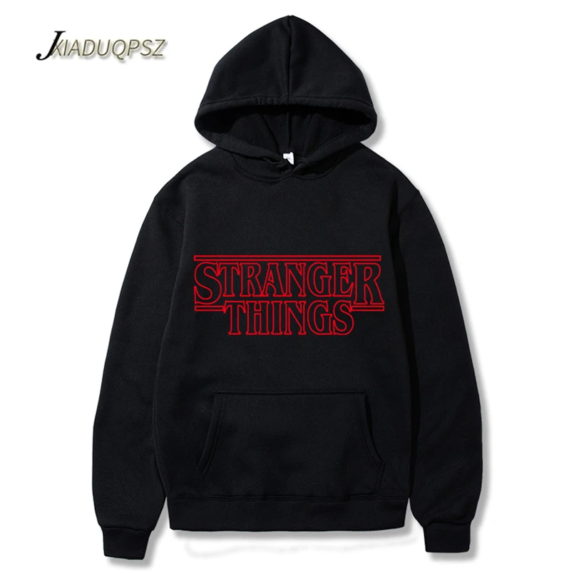 2019 модные лица странные вещи с капюшоном Мужские толстовки и свитшоты