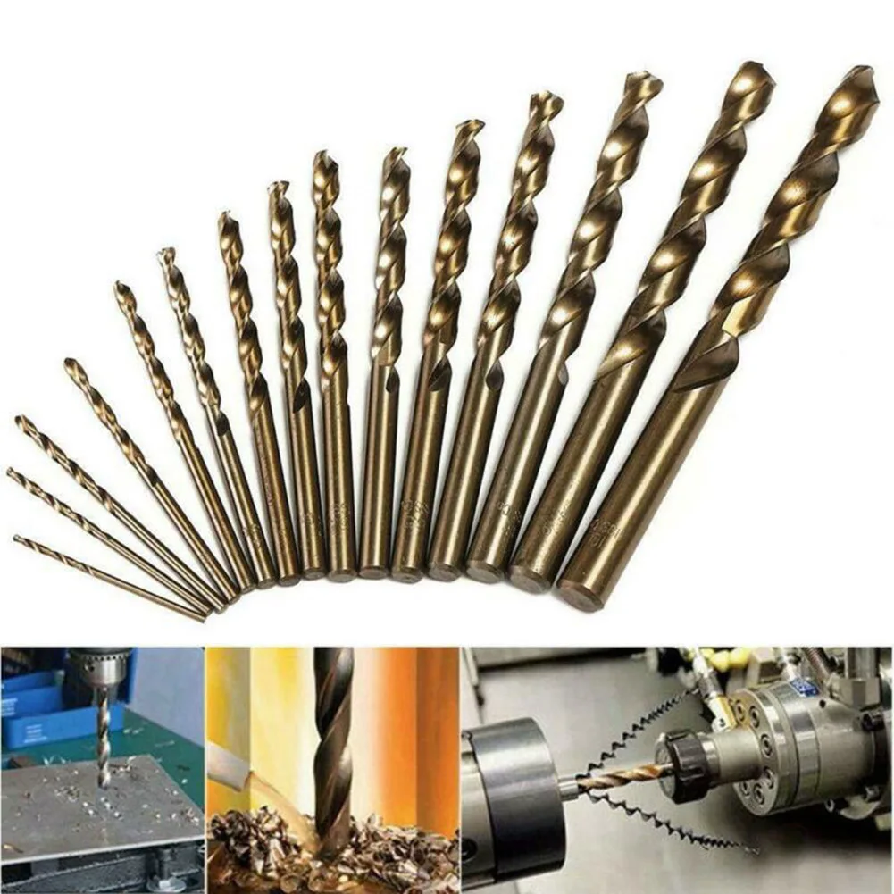 

Bits Drill Bits Cobalt Drill High Speed Steel Kit Tools 1.5-10mm Duable