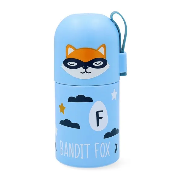 Дорожный термос Quid Little Fox Go Hero из нержавеющей стали 0 35 л|Спортивные бутылки| |