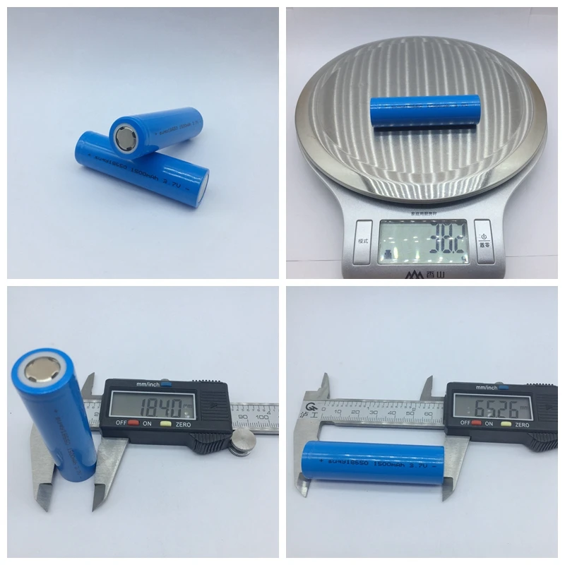 Suqy 4 шт./лот 100% Новый оригинальный 18650 Аккумулятор для фонарика 3 7 в 1500 мАч литий