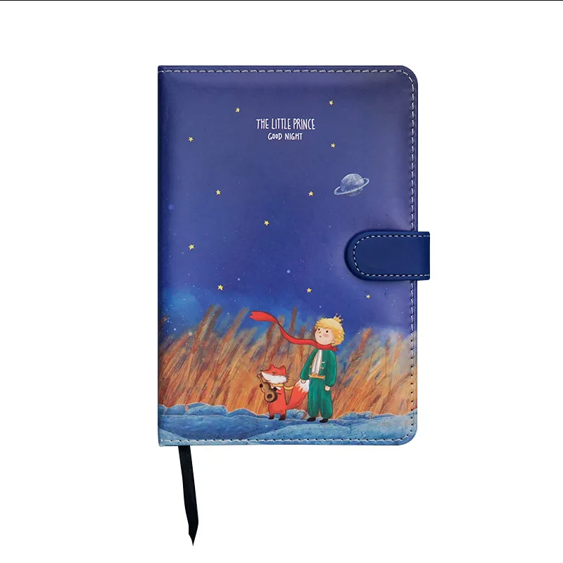 My Little Prince Blue Buckle Diary Journal Travel Diy Notebook School Kids Gift Item Colored Inside Pages | Канцтовары для офиса и