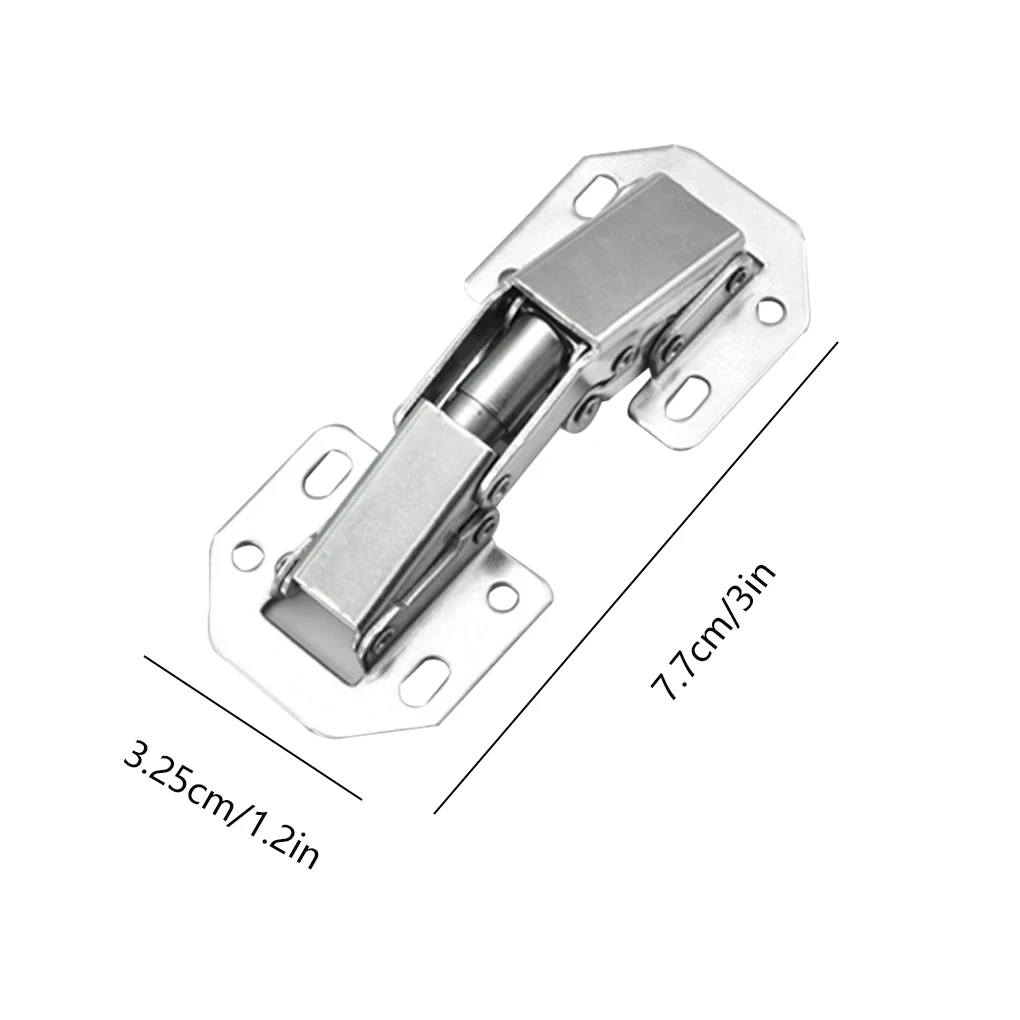 Стальной шарнир для шкафа без необходимости пробивания отверстий закрывающий