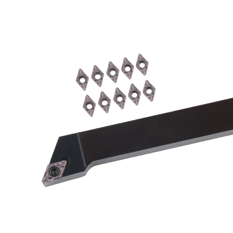 

1pc SDJCR1212H07 SDJCR1616H07 SDJCR2525M07 External Turning Tool Holder DCMT07 Carbide Inserts Lathe Bar Cutting Tools Set