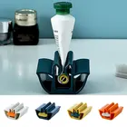 Пластиковый выдавливатель для зубной пасты, Товары для ванной комнаты, приспособление для очистки зубной пасты, выдавливающий зажим, вращающийся держатель, бытовой зажим для зубной пасты