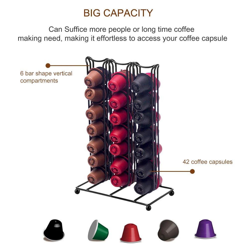 Держатель для кофейных капсул ящик хранения Nespresso Dolce Gusto аксессуары подкастов
