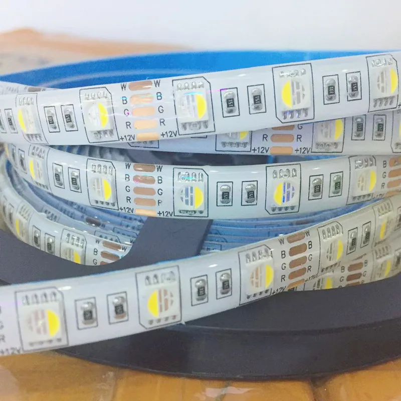 

Светодиодная полоса освесветильник DC12V 24V RGBCCT RGBW/RGBWW 4 цвета в 1 светодиодный чип 4000K водонепроницаемый IP30/65/IP67 5050 SMD 5 метров фиксатор