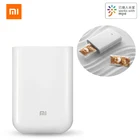 Оригинальный портативный мини-принтер Xiaomi Mijia BT 5,0 AR 313*400dpi, 500 мАч, фотобумага сделай сам, принтер ZINK