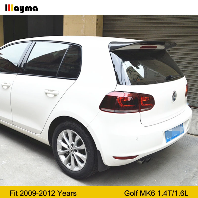 Углеродного волокна крыши крыло спойлер для VW Golf 6 1 4 T 1.6L 2009-2012 год Mk6 Тюнинг