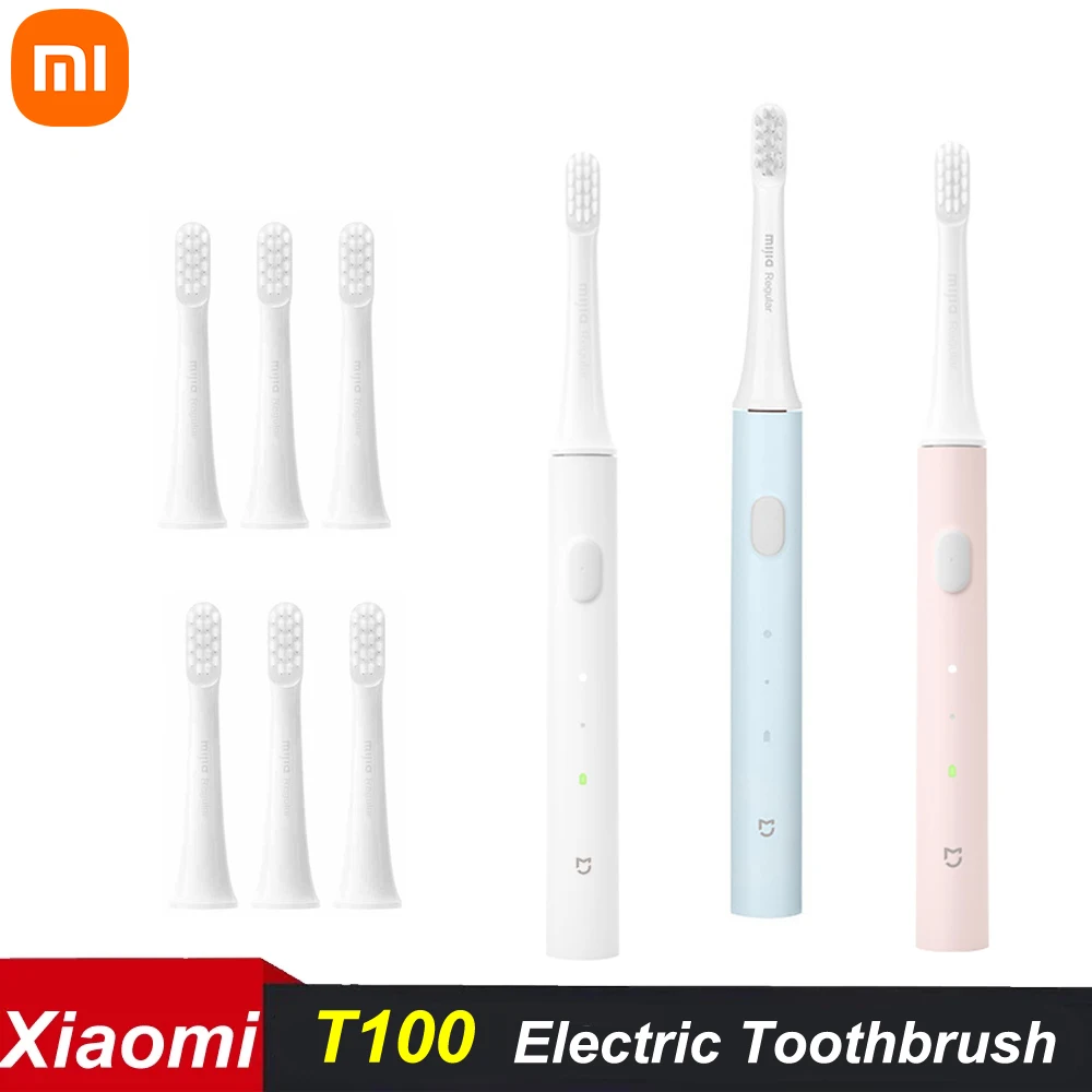 Ультразвуковая электрическая зубная щетка Xiaomi Mijia T100 беспроводная