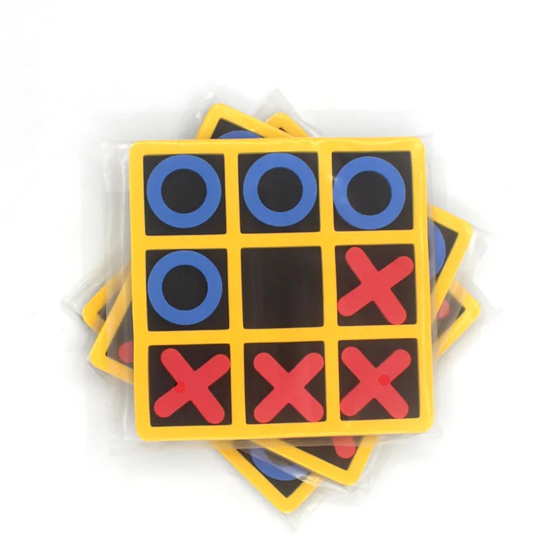 

New Arrival Parent-Child Interaction Leisure Board Game OX Chess Funny Developing Intelligent Educational Toys Hot Sale