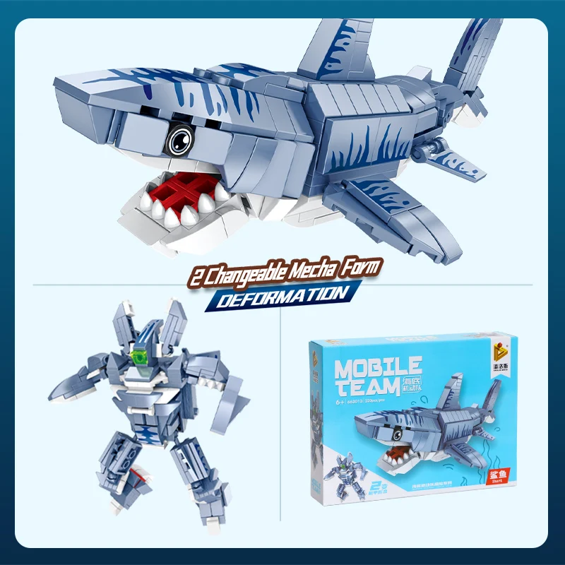 Конструктор детский морские звезды Мультяшные животные черепахи киты дельфины