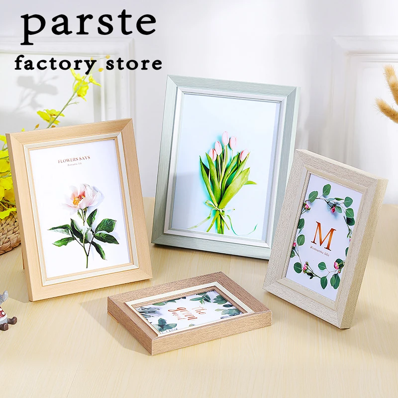

A4 Wooden Frame Black White Color Photo Frames for Wall Art A6 Picture Frames Photo Frames for Picture Walnut A5 Wood Frames