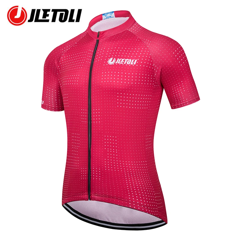 

JLETOLI Summer Quick Dry Cycling Jersey Man Breathable Mountain Bike Clothing Racing Bicycle Clothes Uniform Maillot Ciclismo