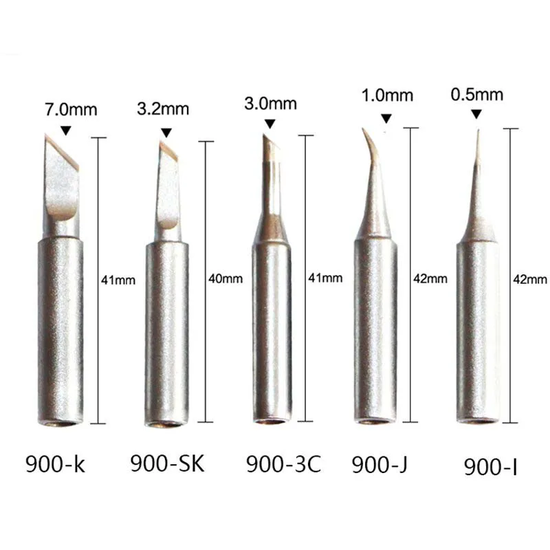 

Quick Soldering Iron Tip Electronic Welding Iron 900-K/SK/3C/J/I Soldering Iron Head for Quick 39 969 236 936 Soldering Station