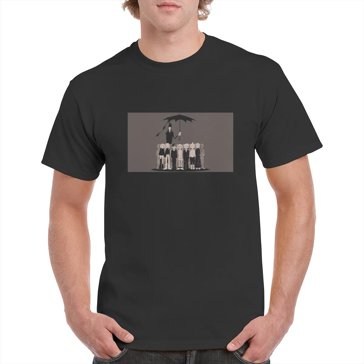 

2021 soul eater Hot-blooded Anime Men's Casual Fashion T-shirt Top Short Sleeve Direct Sales