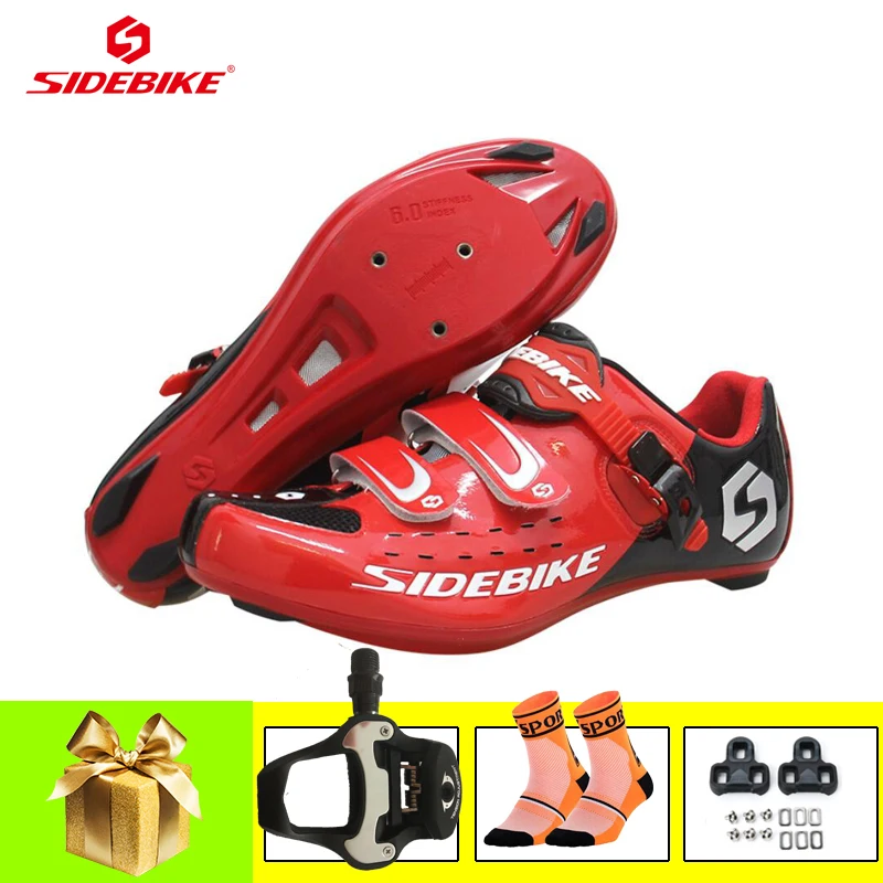 Велосипедные кроссовки SIDEBIKE профессиональная самоблокирующаяся дышащая обувь