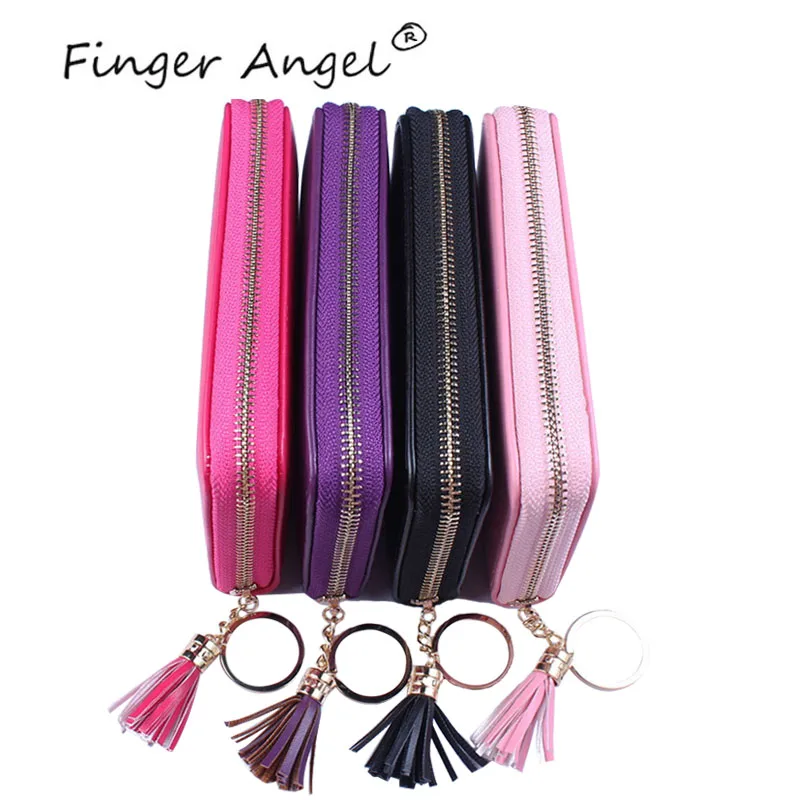 Finger Angel 24 слота держатель для стемпинга чехол круглая квадратная прямоугольная