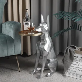 

Nordic Elephant Floor Ornaments Coffee Table Living Room Multifunctional Paper Towel Storage Home Decoration Housewarming Gift