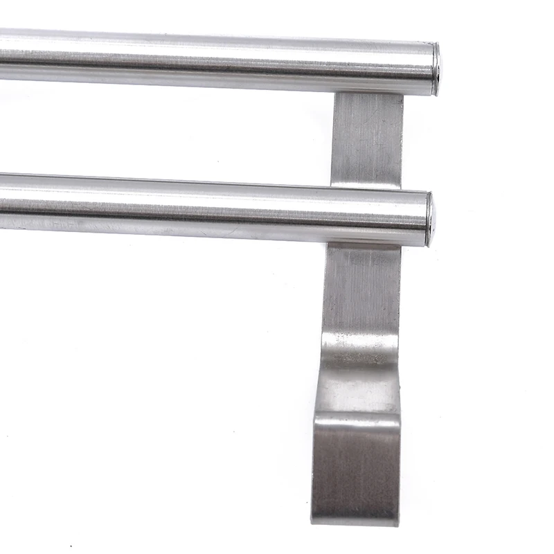 

Kitchen Towel Holder Expandable Bathroom Towel Bar Stainless Steel Storage Hanger Rack Door Hook Shelf Bathroom Organizer