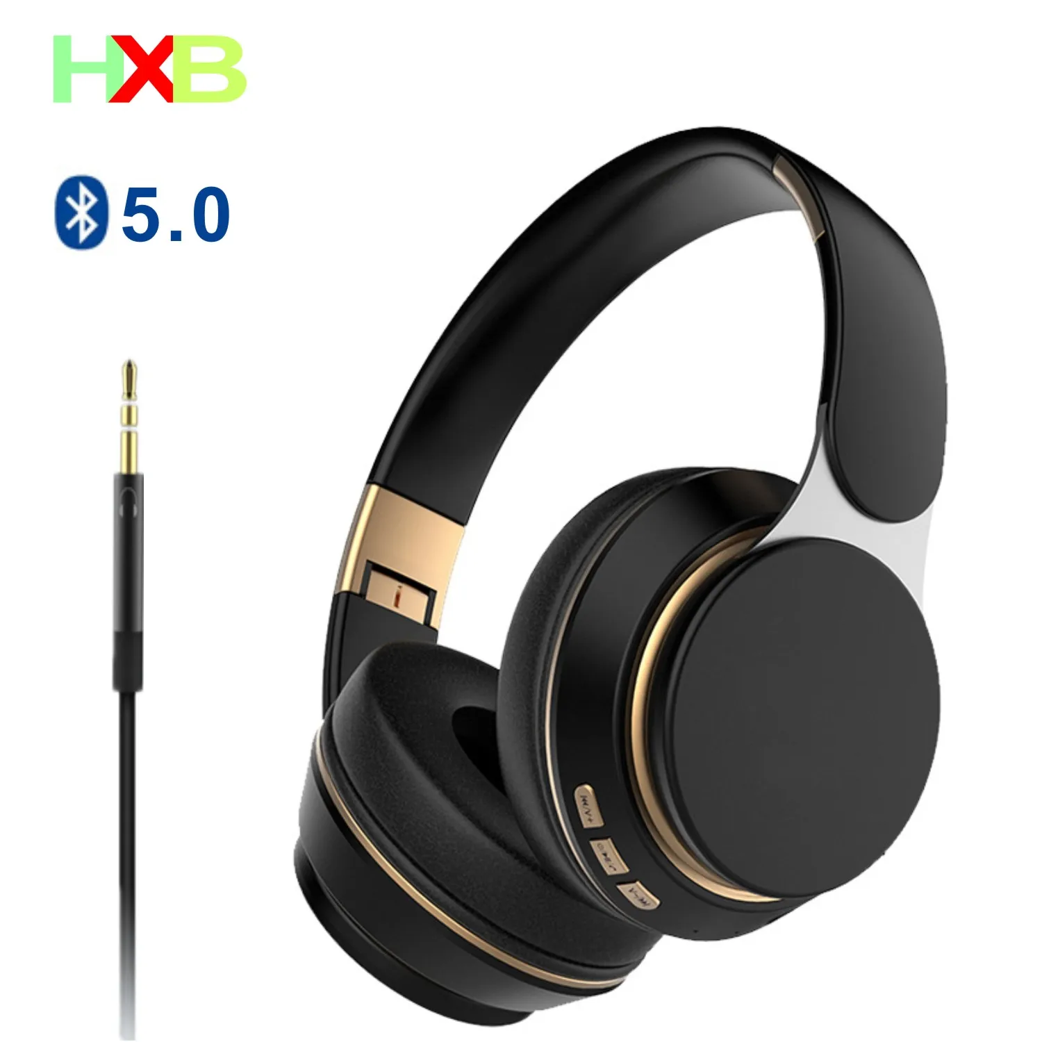 HXB новая Bluetooth 5 0 гарнитура беспроводные наушники игровые спортивные стерео