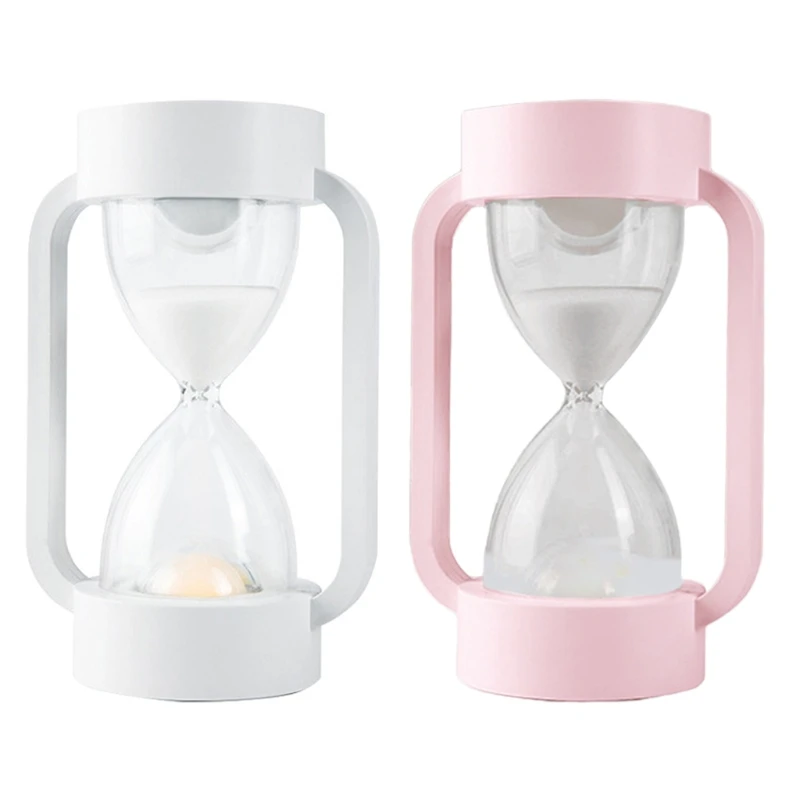 

Colorful Hourglass Night Light LED Induction Hourglass Sleep Light Perfect for Bedside Reading Energy Saving Simple