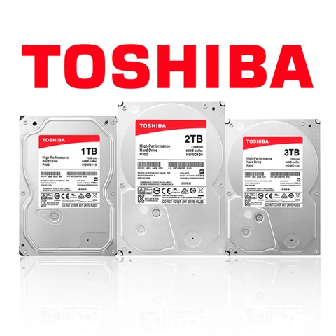 Внутренний жесткий диск Toshiba P300 500G 1T 2T 3T для системы видеонаблюдения