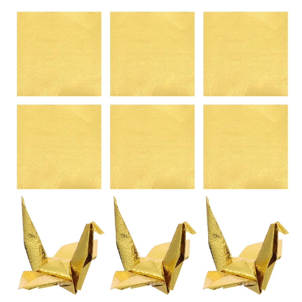 100 шт. Поделки рукоделие бумага квадрат оригами бумага сверкающий складной бумага