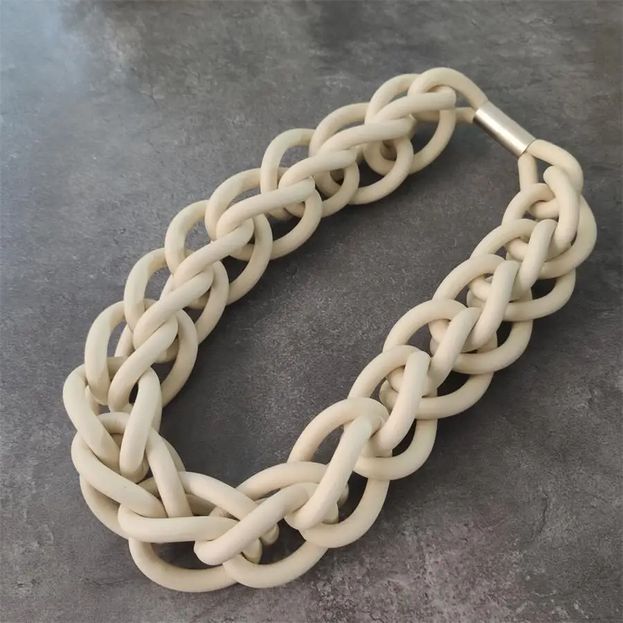 3 вида цветов резиновые украшения ручной работы для женщин Чокер ожерелье в стиле