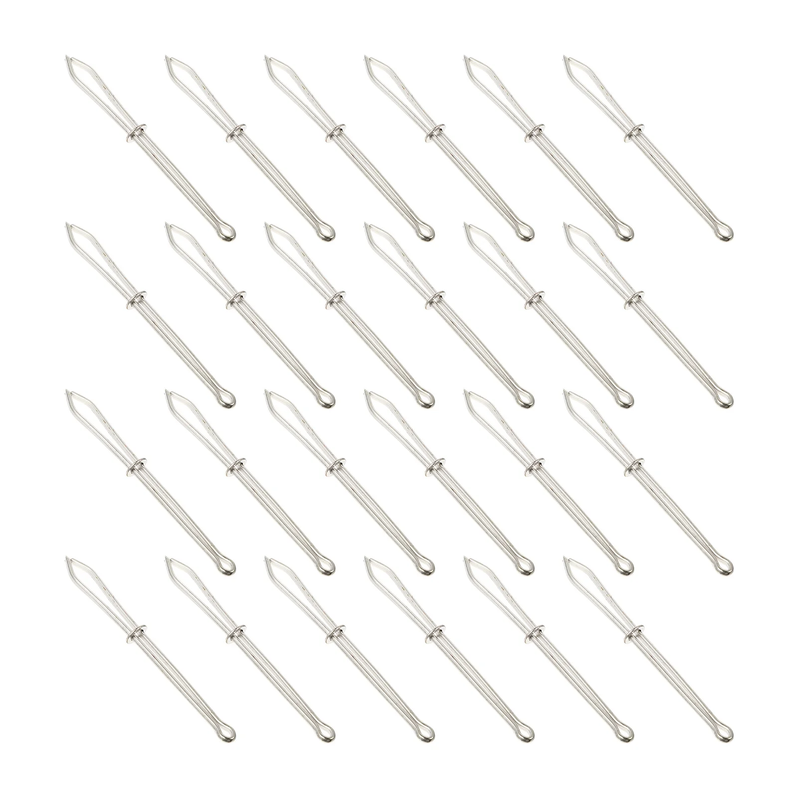 

50pcs Stainless Steel Clip Wearing Rope Tool Rope Wearing Sewing Accessory