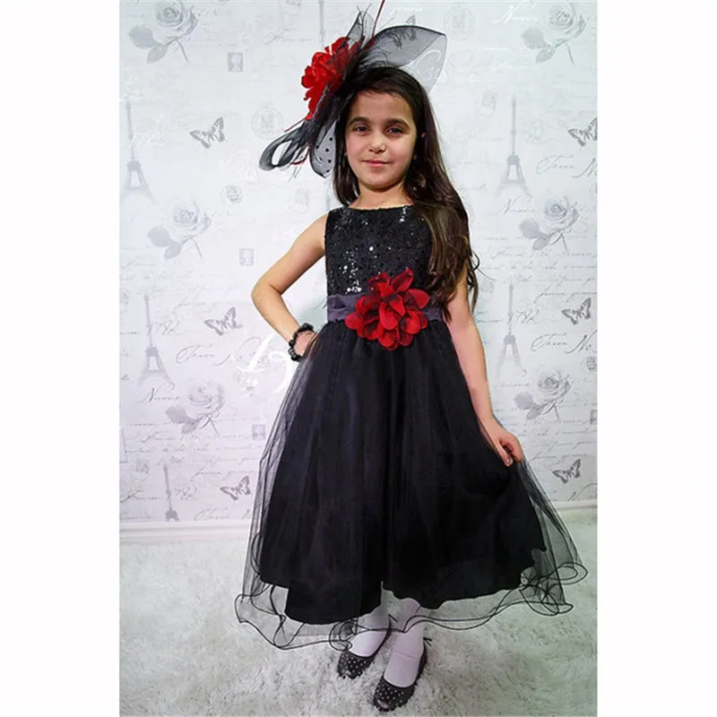 

Bridesmaid Dresses Flower Girls Dress Wedding Baby Kids Princess Sequins Party