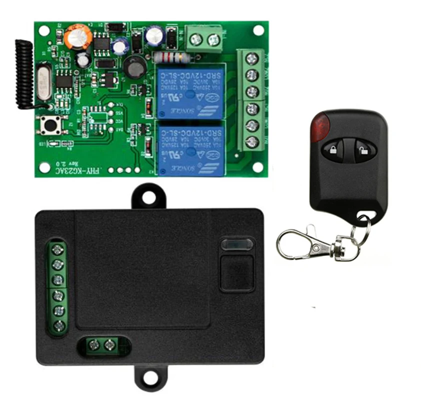 Переменный ток 110 В 220 2CH Радиоуправление ler беспроводной 10A Реле дистанционного