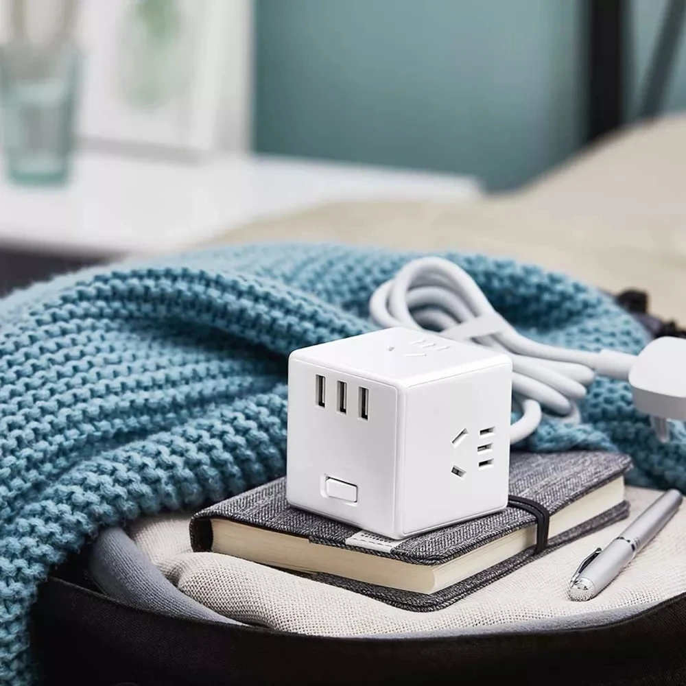 Зарядное устройство Xiaomi Mijia Magic Cube с USB-портами и 6 портами | Электроника