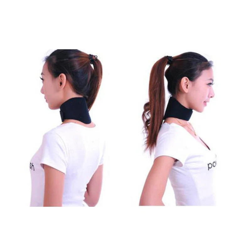

35 pieces Wholesale Tourmaline Magnetic Neck Brace Self-heating Far Infrared Ray Heat Therapy Health Pain Relief Support