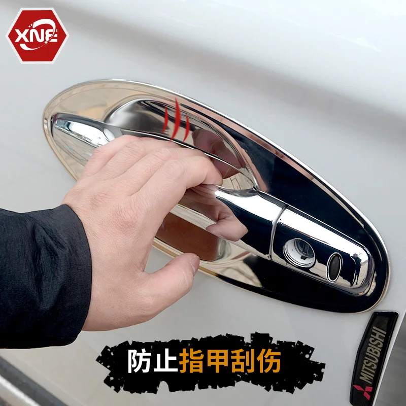 Высокое качество ABS хром и нержавеющая сталь Дверная ручка Крышка для Mitsubishi Outlander