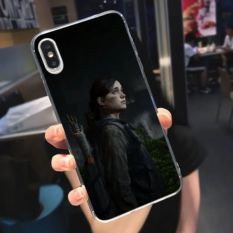 

The last of us 2 TV series Phone Case Transparent for iPhone 6 7 8 11 12 s mini pro X XS XR MAX Plus