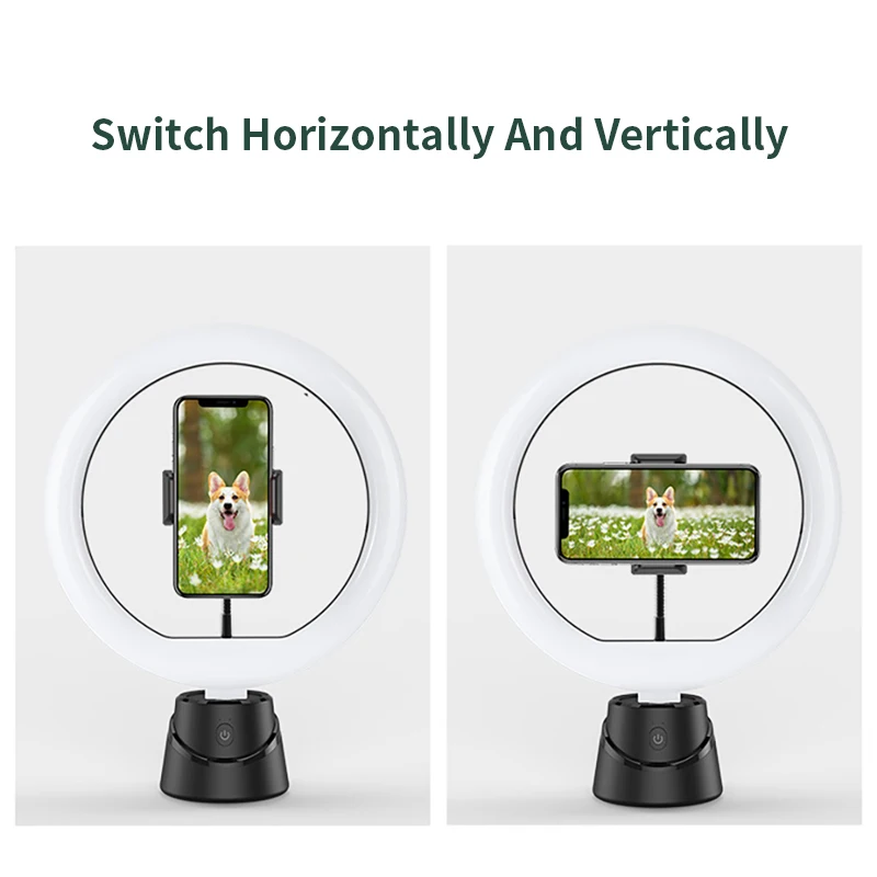 

Smart Selfie Stick 360 Rotating Auto Face Object Tracking Camera With Stand Tripod Holder Smartable Shooting Phone Mount