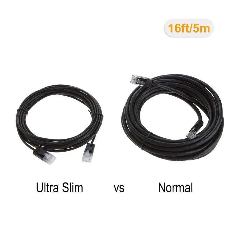 Cat6a Ethernet-кабель UTP 10 гигабитный 500 МГц сверхтонкий высокоскоростной сетевой