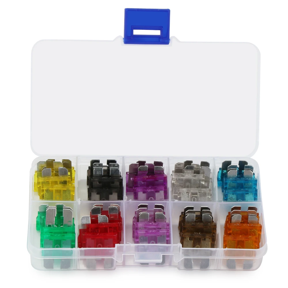 Комплект предохранителей для BMW e46 e90 e60 e39 e36 e34 f10 f30 f20 x5 e53 e70 e87 e92 e91 g30 e30 M3 M5 50 шт. |